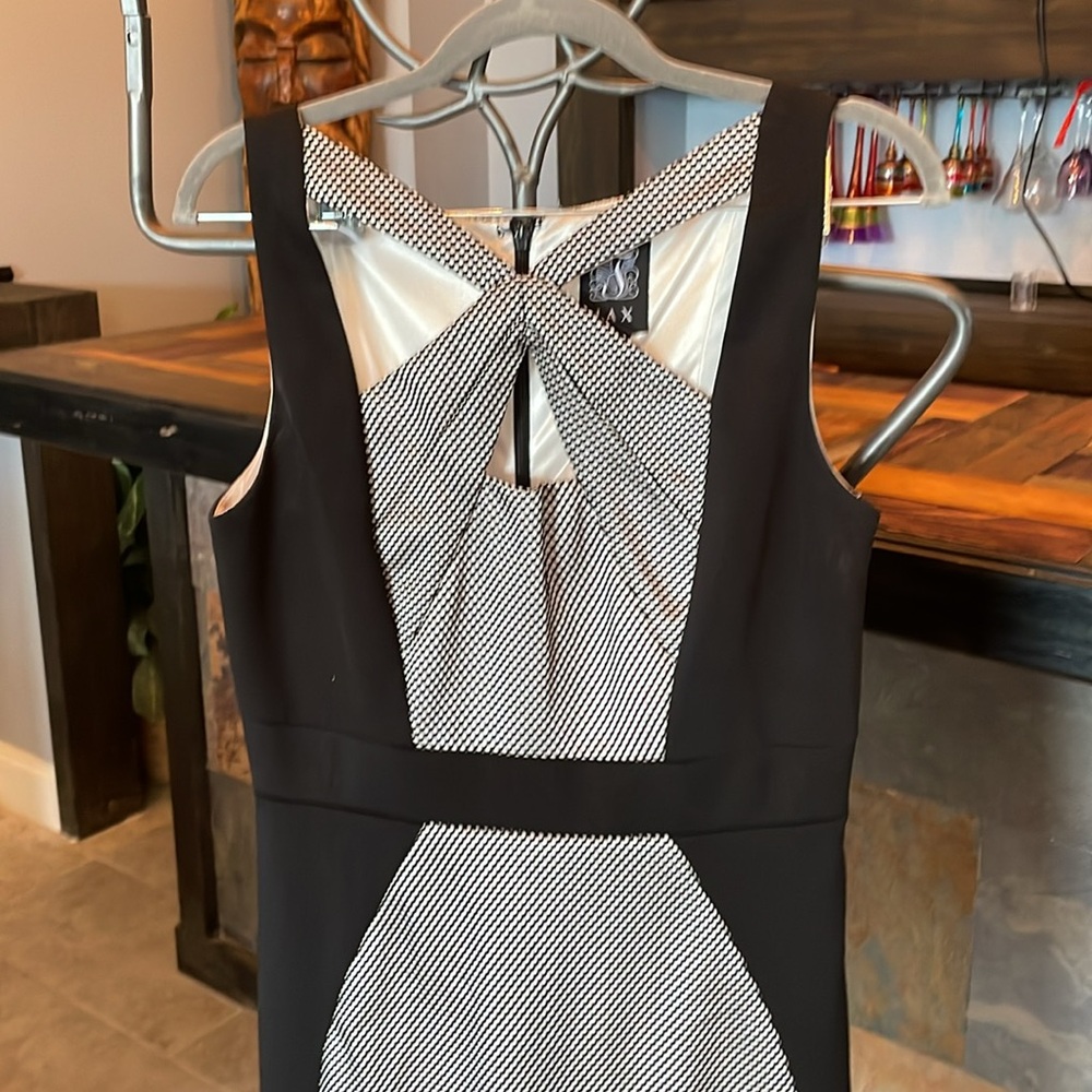 JAX black and white dress size 8 - Picture 2 of 10